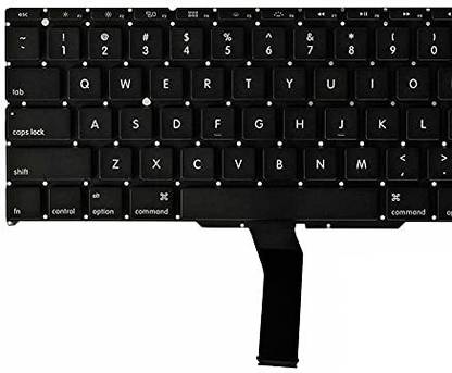 TechSonic Keyboard for MD712LL/A / MD712LL/A / MD711LL/B / MD712LL/B / 661-6629 Laptop Keyboard Replacement Key