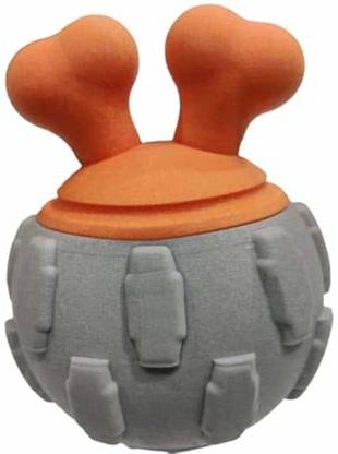 PetMe Best Ball Dog Squeak Toy Indestructible Chew Toy Silicone Ball For Dog