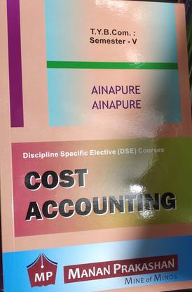 Cost Accounting Manan Semester 5 Tybcom