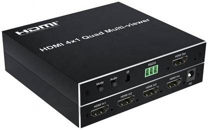 Etzin 4X1 4 In 1 Out 1080P Hdmi Quad Multiviewer(EPL-500H) Media Streaming Device