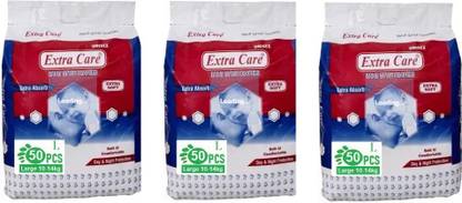 alizee Extra Care LARGE (L) size Baby Diaper 50 piece (pack of 3) 10-14 kg - L