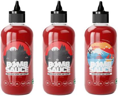 bomb sauce Himalayan Spice Extra Hot Sauce (375 gm) Sauces & Ketchup