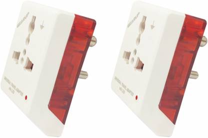 gearup GEARUP Universal Travel Adaptor Smart Plug Pack of 2 Pcs Smart Plug