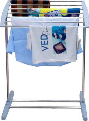 Onprix Steel Floor Cloth Dryer Stand Foldable