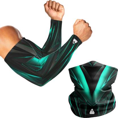 SUBHUSHA Polyester, Nylon Arm Sleeve For Men & Women