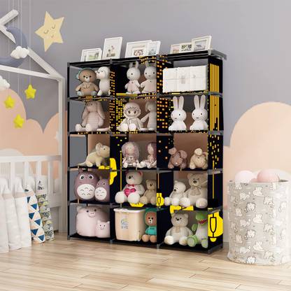 Flipkart Perfect Homes Studio Metal Open Book Shelf