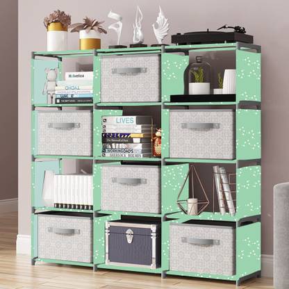 Flipkart Perfect Homes Studio Metal Open Book Shelf