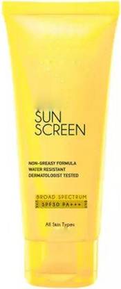 sirf tum 7 SUN SCREEN CREAM ALL SKIN NATURAL LOOK FACE