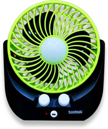 Santosh Airy-02 with 6 Months Warranty Silent Operation 100 mm Table Fan