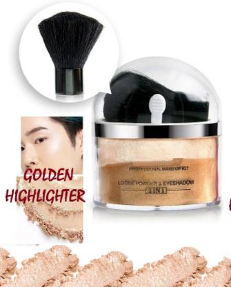 THTC FACE AND BODY GOLDEN LOOSE GLITTERY HIGHLIGHTER Highlighter