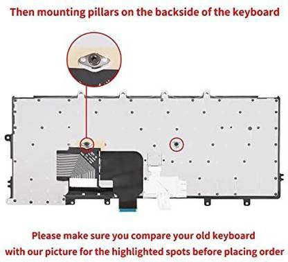 Kings Thinkpad X260 X270 04X0177 04X0215 04Y0938 Laptop Keyboard Replacement Key