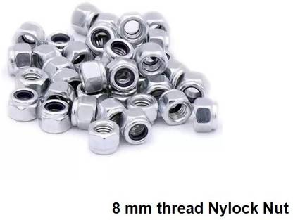 TOM Nut 8 MM Thread Nylock Nut