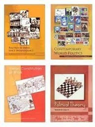 NCERT Textbook In Political Science For Class - 11 AND Class - 12 (COMBO)