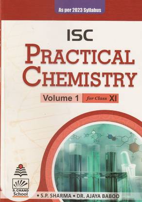 S Chand's Isc Practical Chemistry Class-11