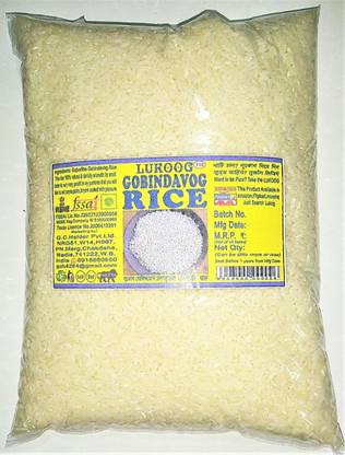 LUKOOG Gobindobhog Rice 400g Gobindobhog Rice (Small Grain, Raw)