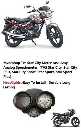 nirwana 5Mvae-Tvs Star City all Models Meter case Assy Analog Speedometer