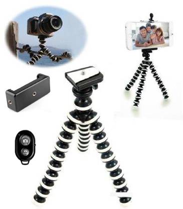 DHAN GRD JAMBO GORILLA TRIPOD BLACK&WHITE WITH REMOTE Monopod, Tripod, Tripod Kit