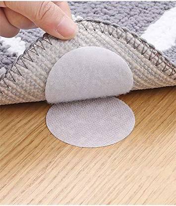 Organity Self Adhesive Sofa Cushion Bedsheet Anti-Slip Fixed Velcro Sticker (10 pcs) Stick-on Velcro