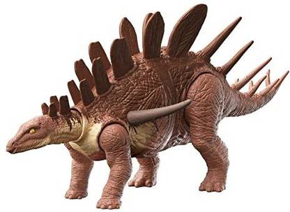 Jurassic World Roar Attack Kentrosaurus Dinosaur Action Figure Toys 4 Year Olds