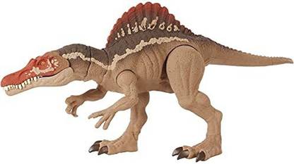 Jurassic World Extreme Chompin' Spinosaurus Dinosaur Action Figure, Huge Bite