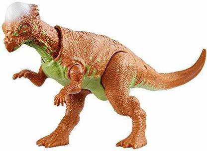 Jurassic World Savage Strike Pachycephalosaurus Figure in Smaller Size with Unique Attack