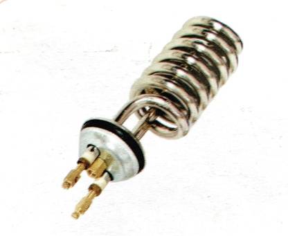 Filfora COPPER SPIRAL CUP TYPE Geyser Heating Element (4.5 Inch Long Midget) Beauty Automatic Autoclave