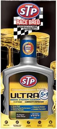 STP ULTRA 5 IN 1 DIESEL SYSTEM CLEANER 400 ML : Pack of 1 Combo