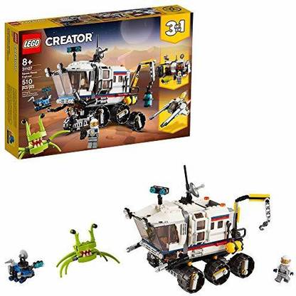 LEGO Creator 3in1 Space Rover Explorer 31107 Building Toy for Kids Who Love Imaginati