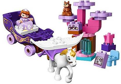 LEGO Duplo L Disney Sofia The First Magical Carriage 10822 Large Building Block Toy For 2- To 5-Year-Olds