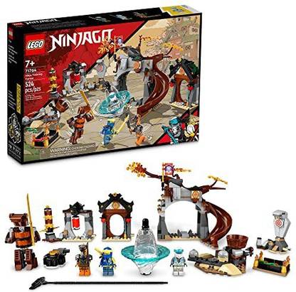 LEGO NINJAGO Ninja Training Center 71764 Building Kit Featuring NINJAGO Zane and Jay,