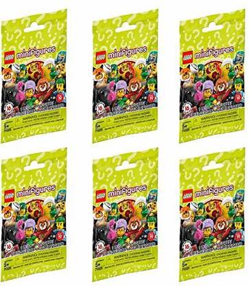 LEGO Minifigure Series 19 - New Sealed Blind Bags - Random Set of 6 (71025)