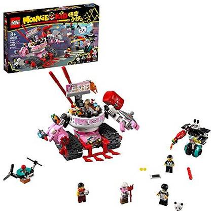 LEGO Monkie Kid Pigsy’s Noodle Tank 80026 Building Kit; Cool Toy Playset Idea for Cre