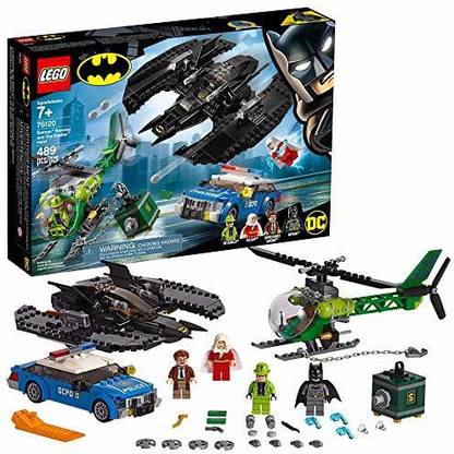 LEGO DC Batman: Batman Batwing and The Riddler Heist 76120 Building Kit (489 Pieces)