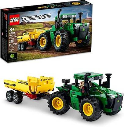 LEGO Technic John Deere 9620R 4WD Tractor 42136 Model Building Kit; A Project Designe