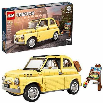 LEGO Creator Expert Fiat 500 10271 Toy Car Building Set for Adults and Fans of Model