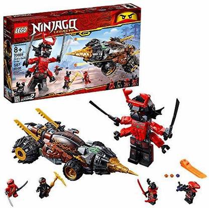 LEGO NINJAGO Legacy Cole’s Earth Driller 70669 Building Kit (587 Pieces) (Discontinue