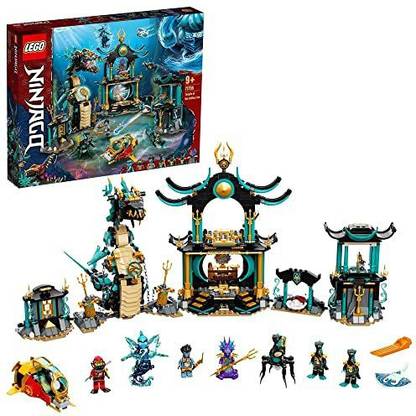 LEGO 71755 NINJAGO Temple of The Endless Sea Building Set, Underwater Playset with Ni