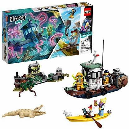 LEGO Hidden Side Wrecked Shrimp Boat 70419 Building Kit, App Toy for 7+ Year Old Boys