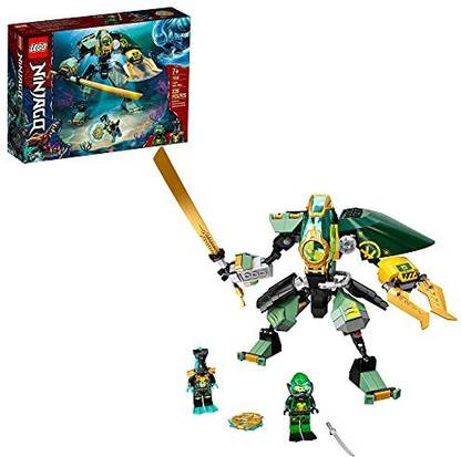 LEGO NINJAGO Lloyd’s Hydro Mech 71750 Building Kit; Underwater Playset with NINJAGO L