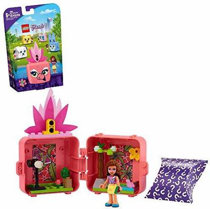 LEGO Friends Olivia's Flamingo Cube 41662 Building Kit; Includes Flamingo Toy and Min