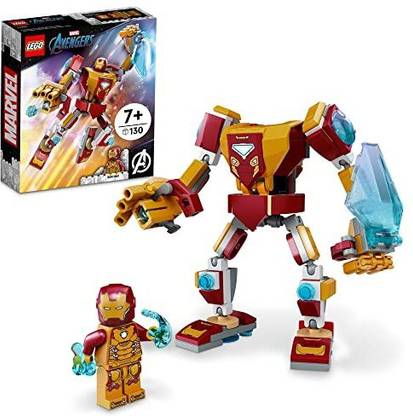 LEGO Marvel Iron Man Mech Armor 76203 Building Kit; Collectible Mech and Minifigure f