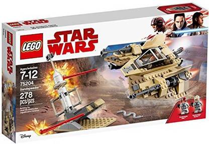 LEGO Star Wars Sandspeeder 75204 Building Kit (278 Piece)