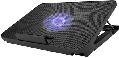 All mobile solution Laptop Cooling Pad, with Noiseless Fan Adjustable Laptop Stand (AMS-CPD-0251) 1 Fan Ergonomic Cooling Pad with Adjustable Height