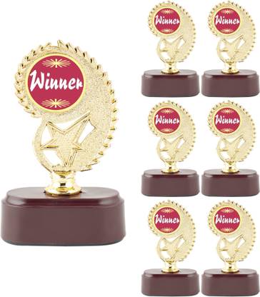 AARK INDIA Party prop/party events/birthday games prize for WINNER (set of 6 pcs) PC002090 Trophy