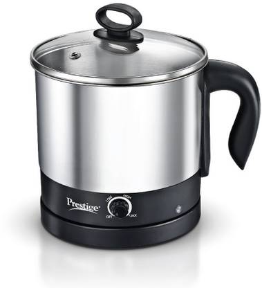 Prestige PMC 3.0+ Accessories(Idli Stand 3 plates, Egg Boiling Rack with Stand, Steamer) Multi Cooker Electric Kettle