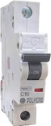 Polycab POLYSHIELD SP C 10 MCB