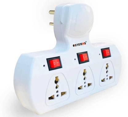 surrya 3 PIN 10 A Three Pin Socket