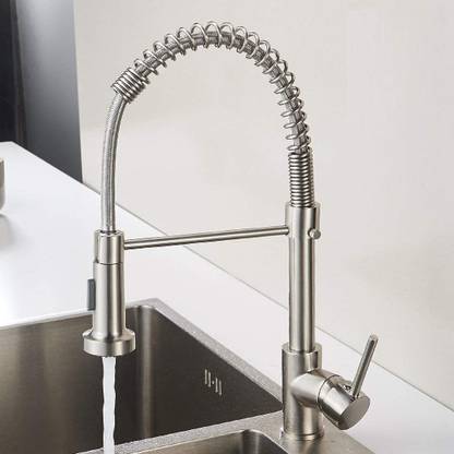 InArt Kitchen Sink Mixer Pull-Down Sprayer 360° Kitchen Faucet with Multi-Function Spray Head Kitchen Mixer Faucet