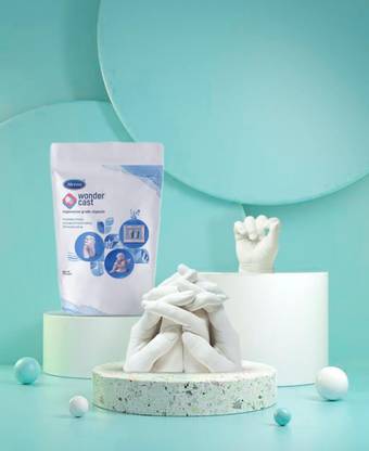 Meron Wondercast 3D Moulding | Casting Kit | Impression for Hand and Foot, Keepsake