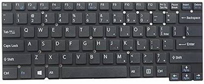 TechSonic Laptop Keyboard Compatible for SVT13 SVT 13 T13 SVT14 SVT 14 Laptop Keyboard Replacement Key